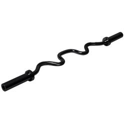 ﻿﻿Гриф олимпийский сильноизогнутый 47" с замками FT-OB-47-W-BLACK-SC