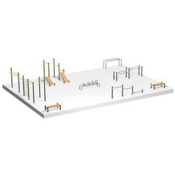 Площадка для Воркаута S=180 кв.м S826
