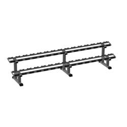 Стойка для профессиональных гантель на 15 пар горизонтальная Iron King IK 214