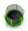 Батут EVO Jump Cosmo 6ft с внутренней сеткой, лестницей и нижней сетью 
