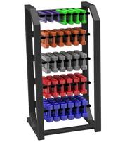 Стойка для виниловых гантелей  вертикальная (до 60 пар) FT-VertVDR-60