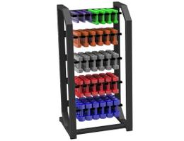 Стойка для виниловых гантелей  вертикальная (до 60 пар) FT-VertVDR-60