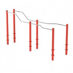 Брусья разноуровневые Iron King S608