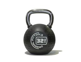 Гиря 32 кг с хромированной ручкой OriginalFitTools FT-KB-CPU-32