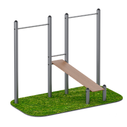 Скамья для пресса с турником (эконом) ARWOK020.30