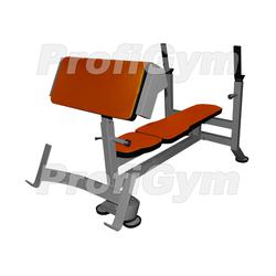 Скамья Скотта для французского жима СК-0290-H