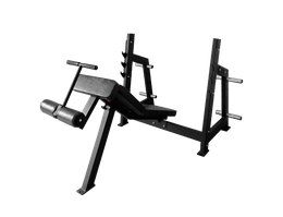 Скамья для жима под углом вниз BRONZE GYM AL-306