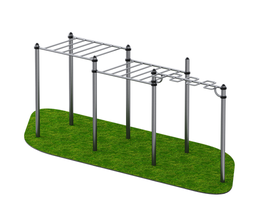 Двойной рукоход и змейка INVAR104