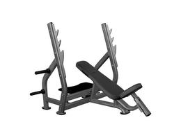 Олимпийская наклонная скамья со стойками Aerofit IT7015