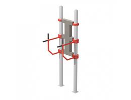 Комплекс для тренировки мышц верхнего плечевого пояса и мышц брюшного пресса Iron King S716