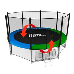 Батут UNIX line Classic 14 ft (outside)