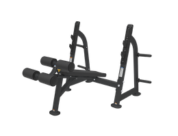 Скамья для жима с отрицательным наклоном BRONZE GYM BR-1013